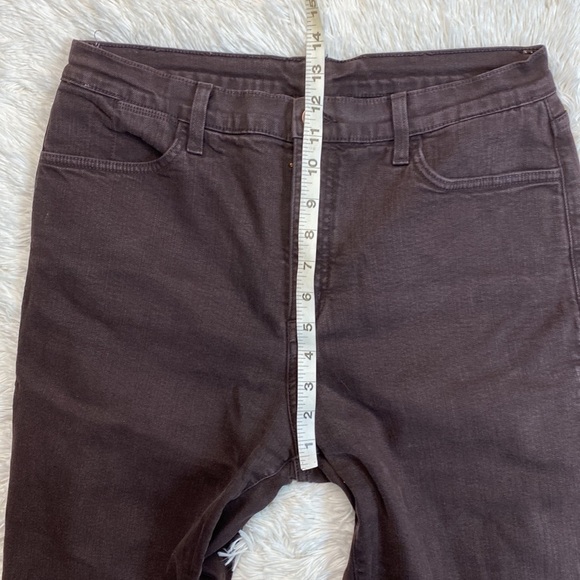 NYDJ Brown Straight Denim Jeans - Picture 4 of 9